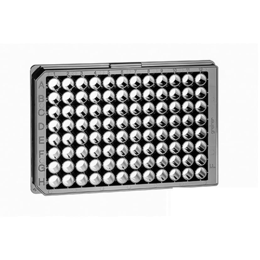 µCLEAR-PLATE,BLACK,96 WELL 127,8/86/15 M