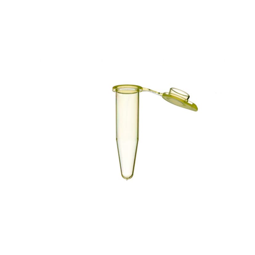 SAPPHIRE PCR-TUBE, YELLOW, PP, 0,5 ML