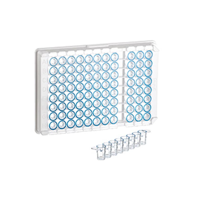 SINGLE BREAK STRIP PLATE, 12xC8, PS, C-B