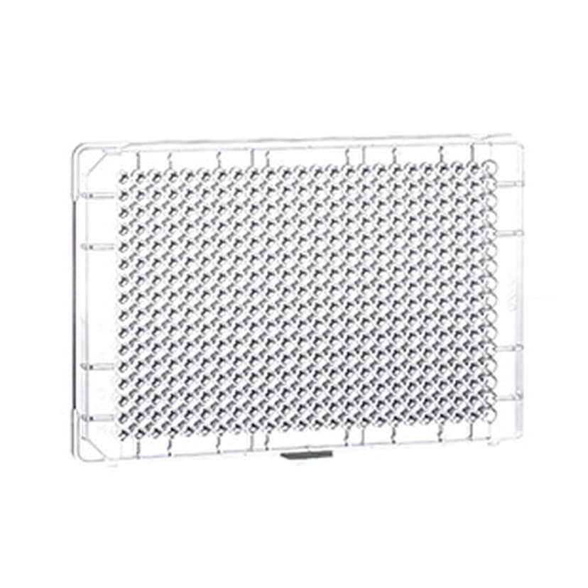 384W Small Volume LoBase Plate, CO, Flat Bottom, Chimney Style, Clear