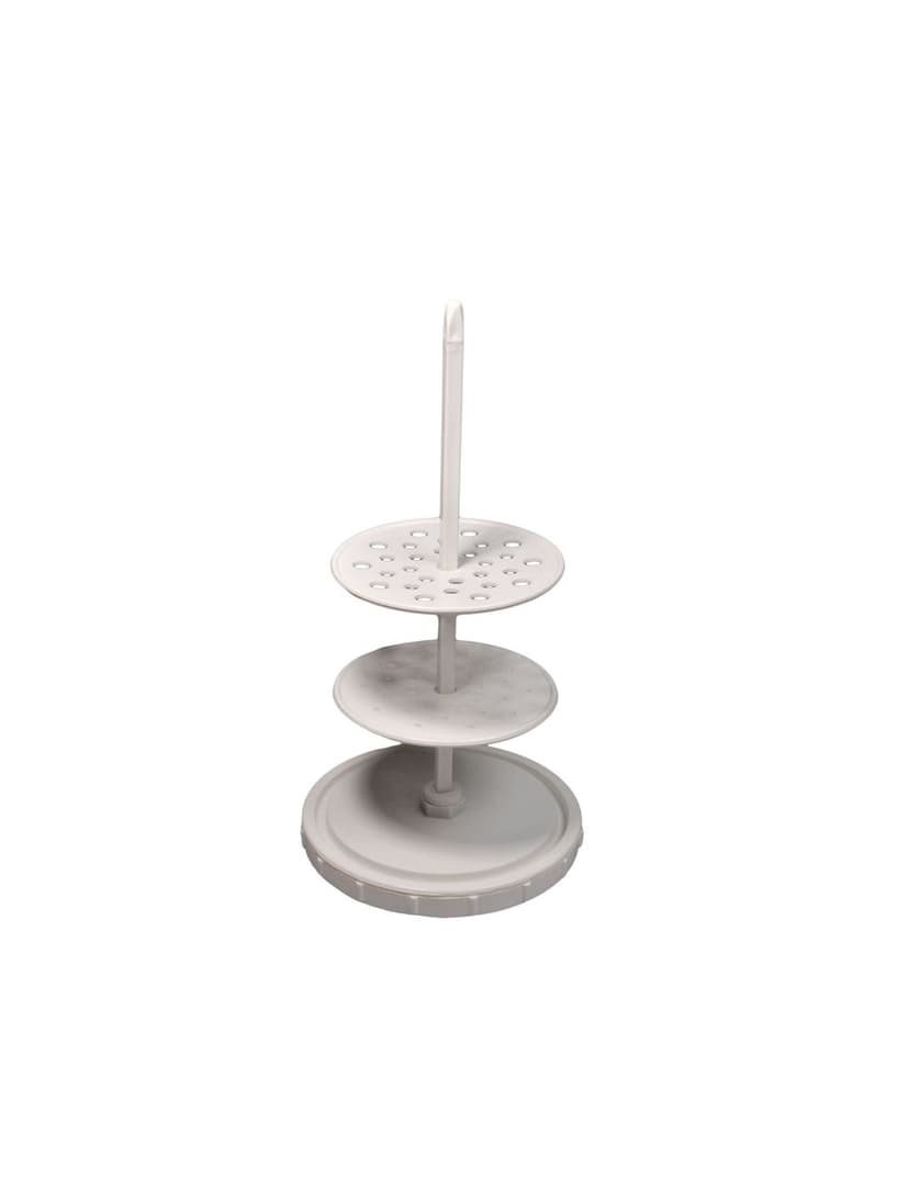 PIPETTE STAND, VERTICAL, 28-PLACE, PLASTIC
