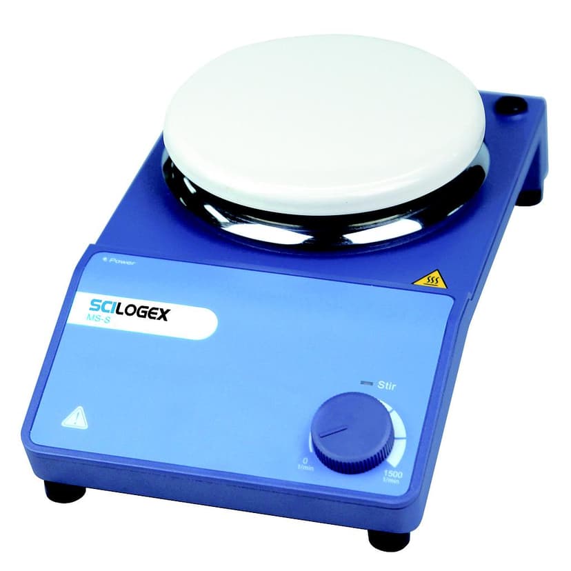 SCI-S Circular Analog Magnetic Stirrer, ceramic plate, 110V, 50/60Hz, US Plug