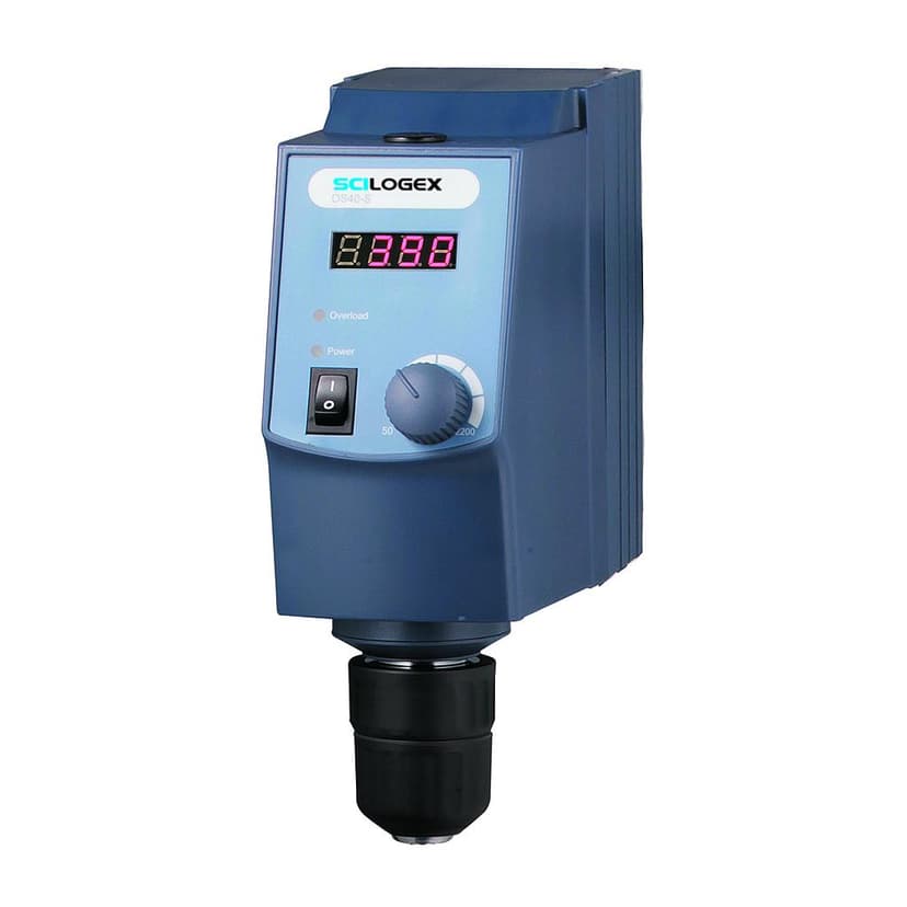 SCI40-S Overhead LED Digital Stirrer, with s/steel cross stirrer, 40L Capacity, 100-220V 50/60Hz, US Plug