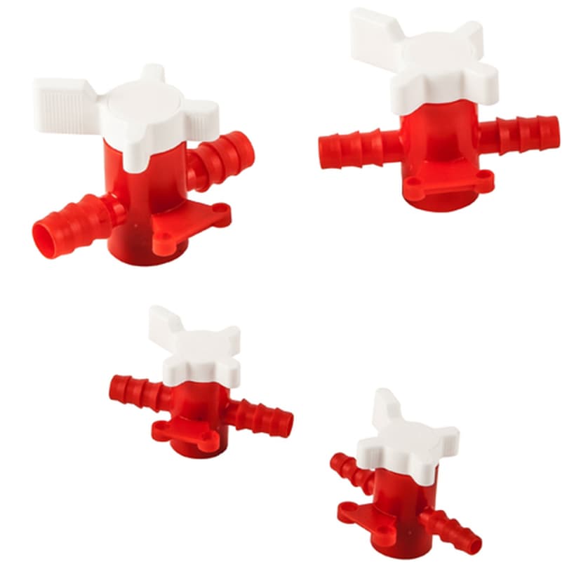 Two-way Valve, PP/PE 11-13mm, 1/EA