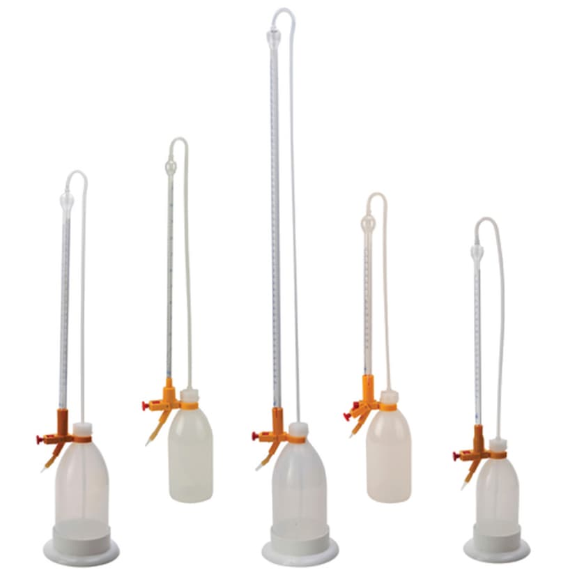 Titrating Burette Auto, LDPE 15mL, 1/EA