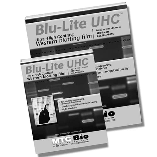 Autoradiography Film, BluLite 8x10" Film, 100/PK