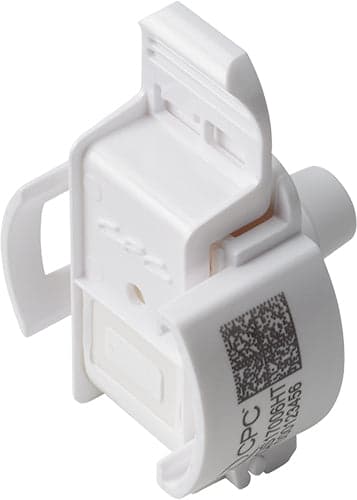 CPC® AseptiQuik S HT Connector, 3/8" Hose Barb Genderless, PC, AQS17006HT, 100/PK