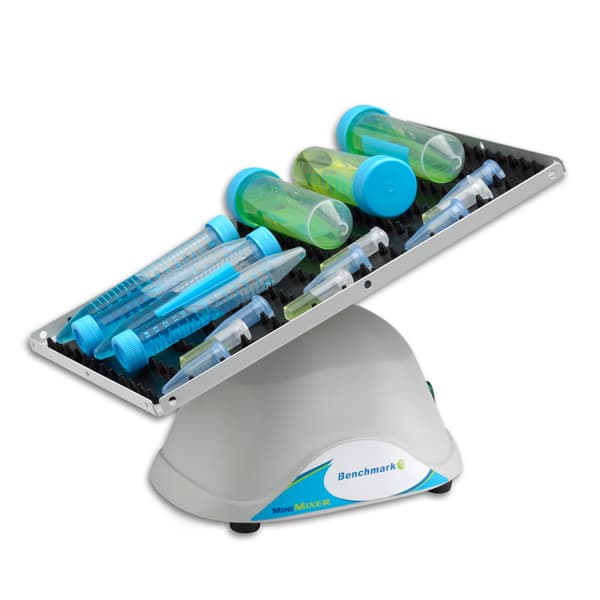 MiniMixer™ 3D Nutating Shaker, fixed speed 10"x7.5" platform, dimpled mat, 230V
