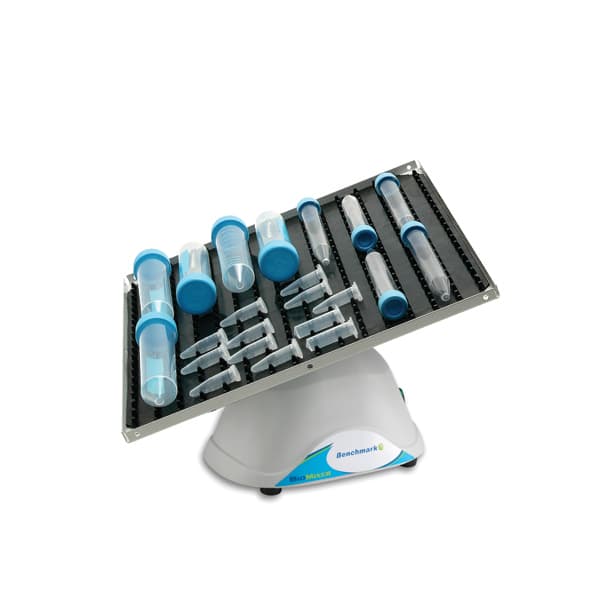 BioMixer™ 3D Nutating Shaker, fixed speed, 12"x12" platform, dimpled mat, 230V
