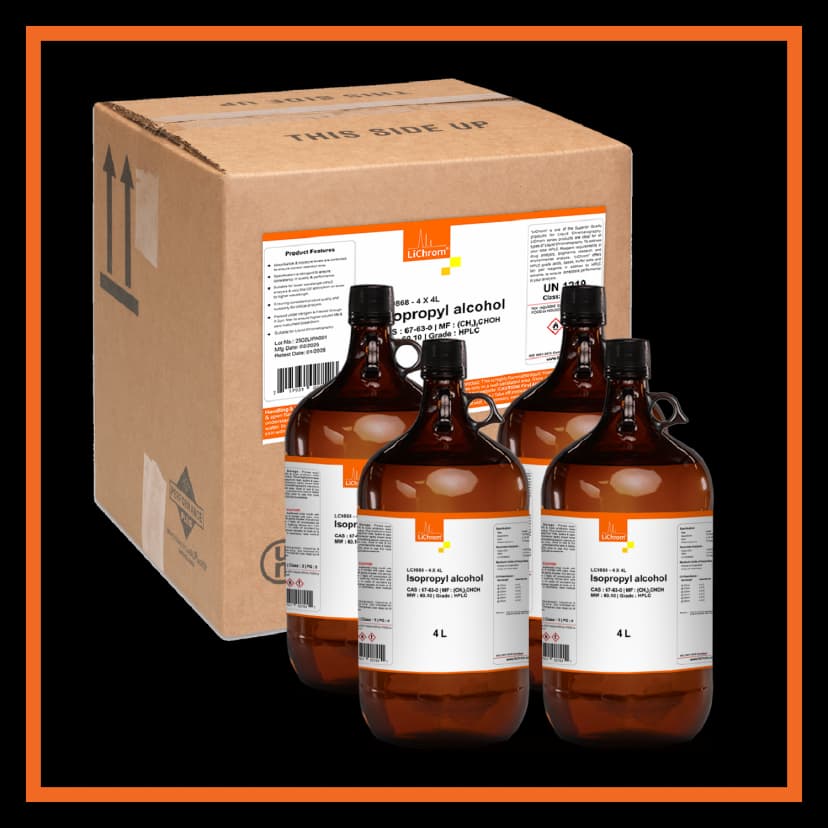 Isopropyl Alcohol HPLC - 4X4L