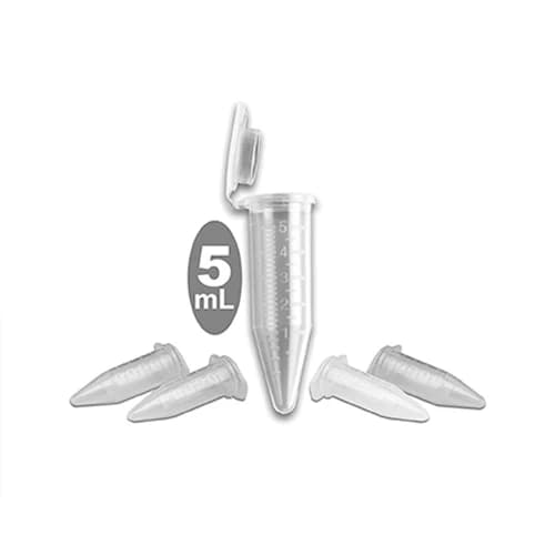 5mL MacroTubes,5mL SnapCap MacroTube Red, 200/PK