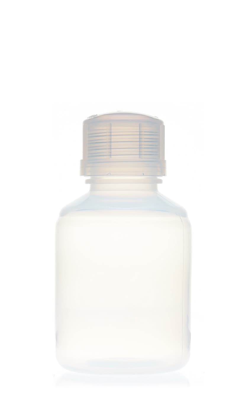 EZBio® Pure PFA Bottle, 500 mL Low Temperature Resistant, Autoclavable ultraclean Bottle with GL45 (45 mm) Cap, 1/EA
