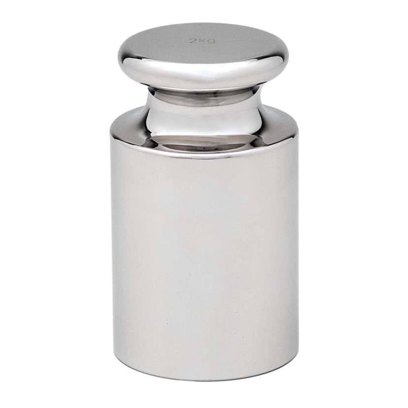 Calibration Weight , 2kg, OIML Class F2, includes Statement of Accuracy