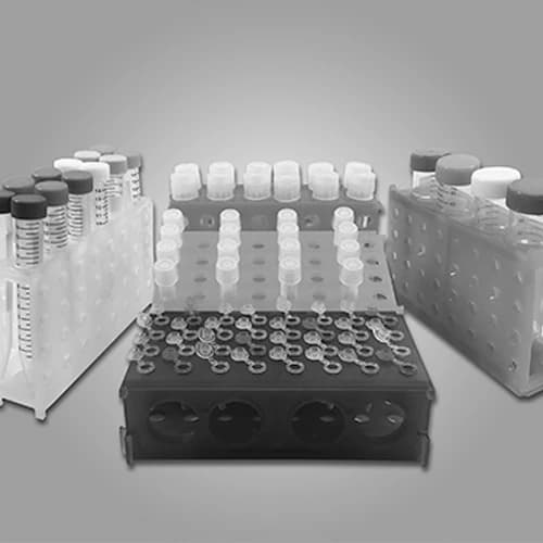 Tube Rack, 4 way Tube rack, 5/PK