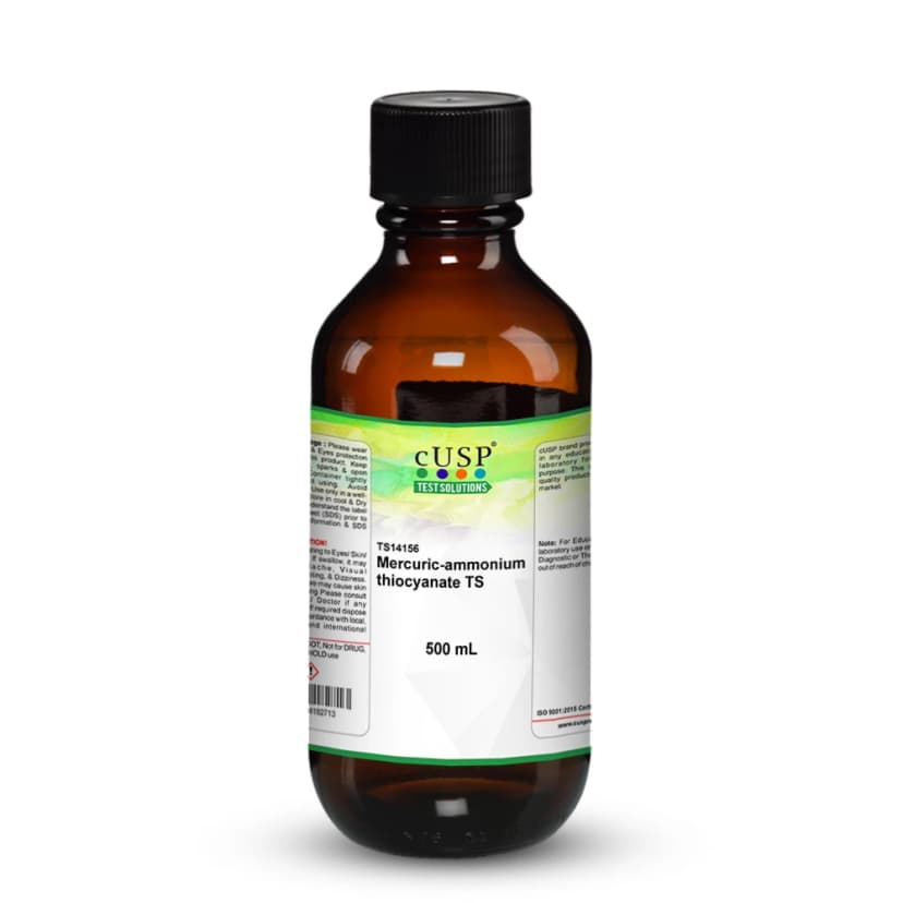 Mercuric-Ammonium Thiocyanate TS - 500mL