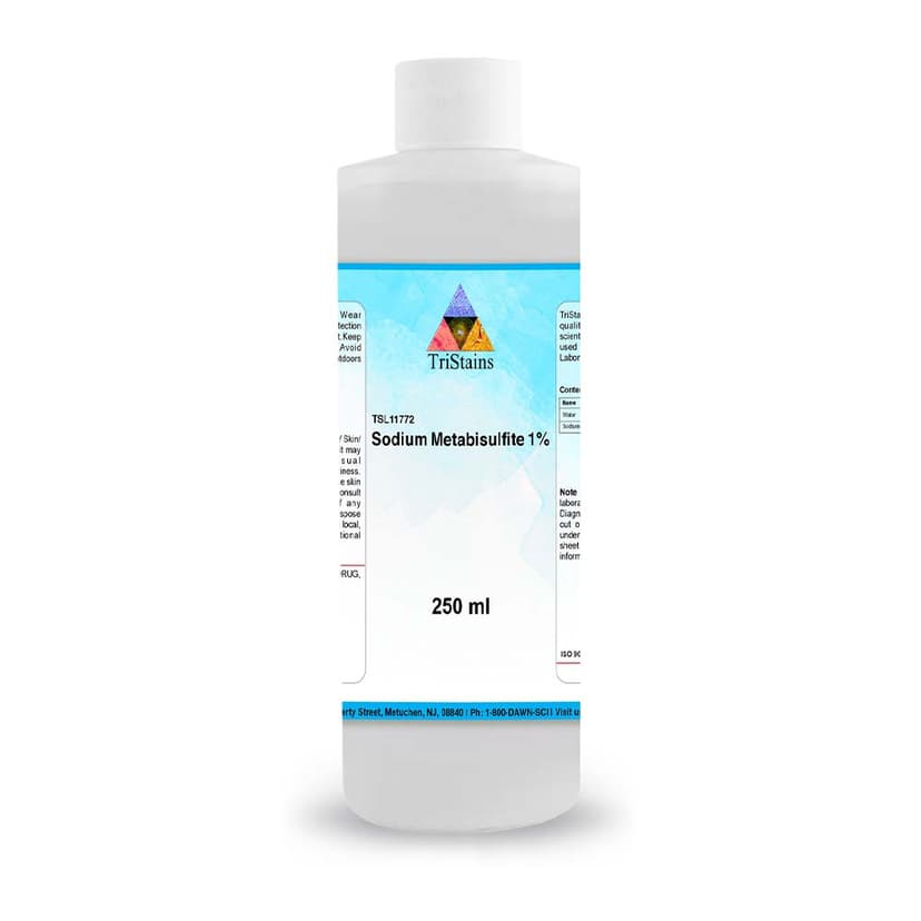 Sodium Metabisulfite, 1% - 250mL