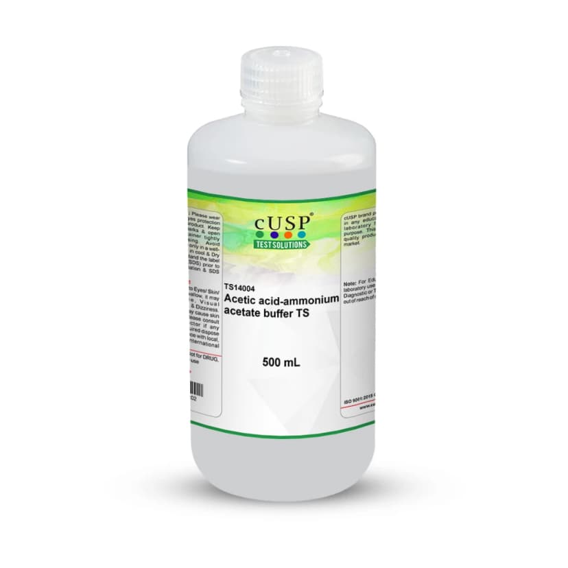 Acetic Acid-Ammonium Acetate Buffer TS - 500mL