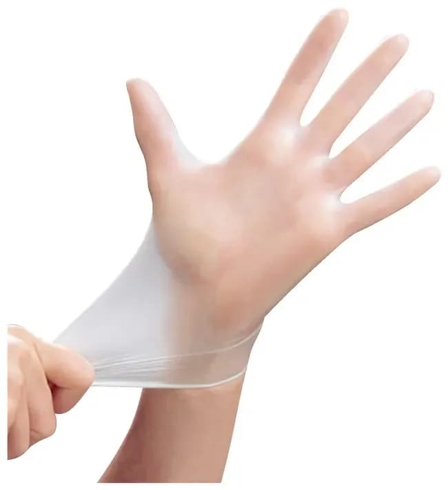 V24 LP GP Vinyl Industrial Glove Small