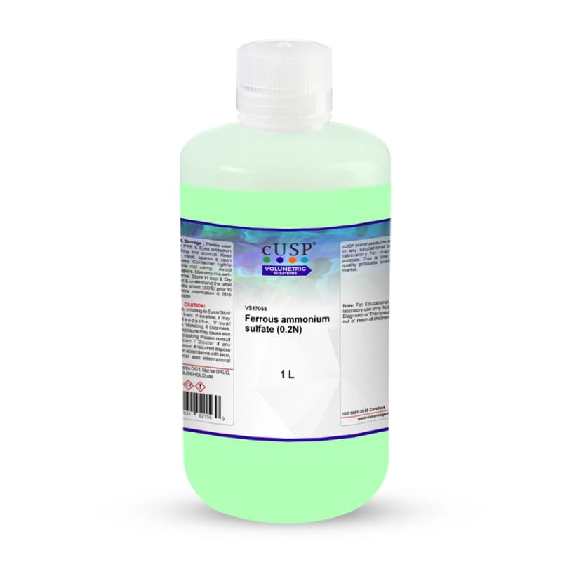 Ferrous Ammonium Sulfate 0.200N - 1L