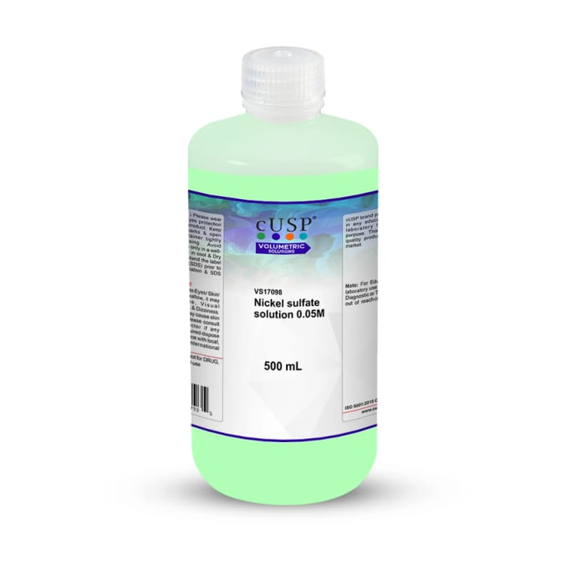 Nickel Sulfate Solution 0.050M - 500mL