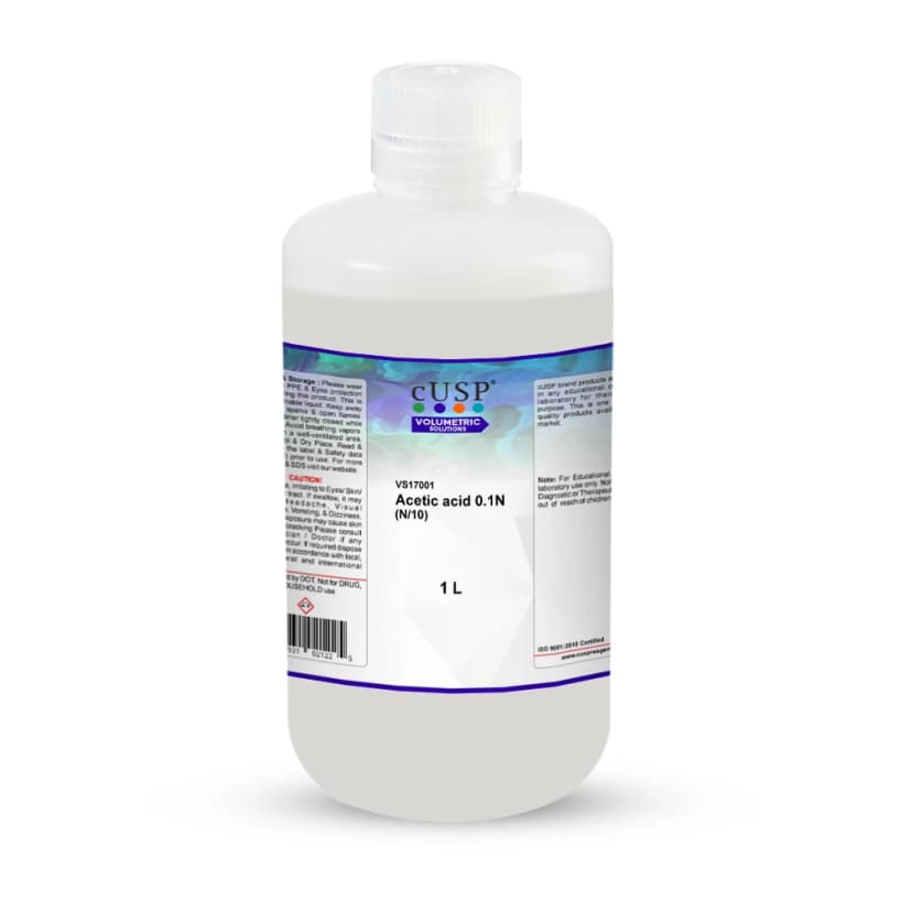 Acetic Acid 0.100N (N/10) - 1L