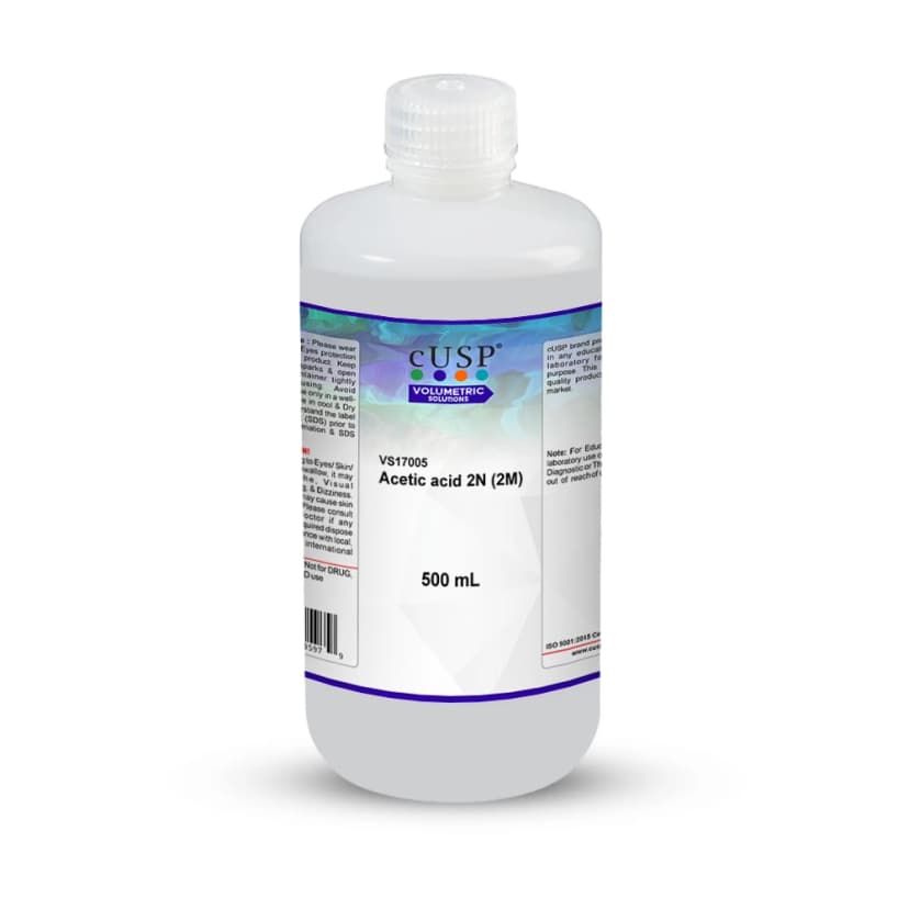 Acetic Acid 2N (2.0M) - 1L