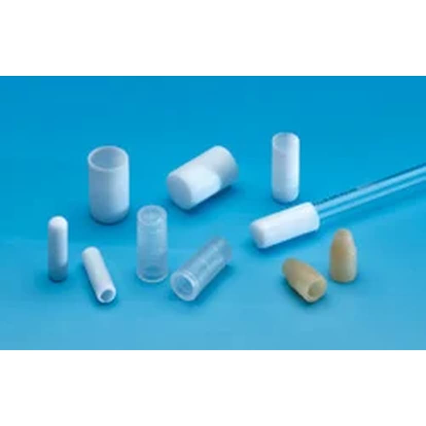 PTFE 3MM TUBE CAP, PRECISION TUBES ONLY, 25/PK