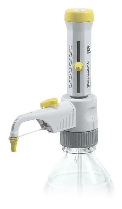 Dispensette S Organic analog, w/ recirculation valve 5-50mL