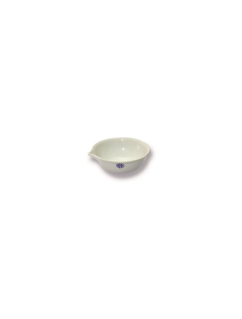 PORCELAIN EVAPORATING DISH, ROUND FORM, 120ML