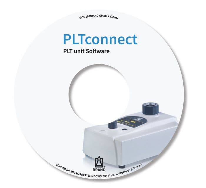 PLTconnect software, CD-ROM, Windows