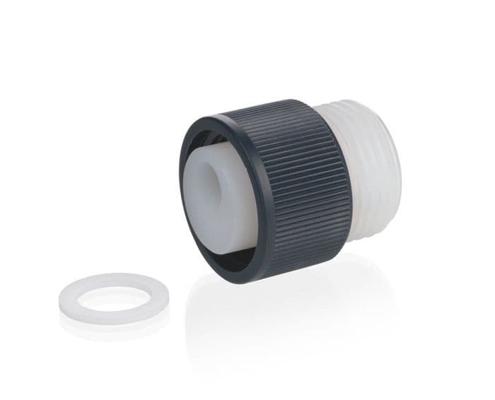 Adapter for discharge tube w/sealing washer, seripettor pro