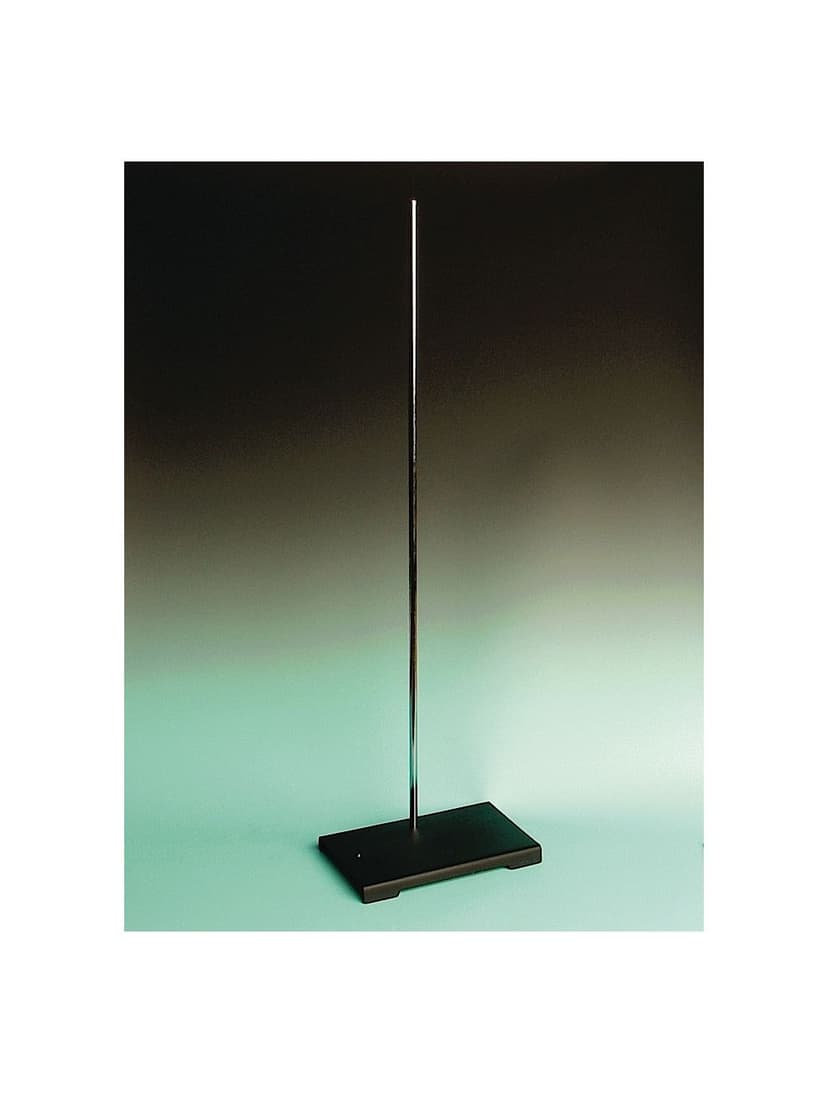 TWO-HOLE SUPPORT STAND W/ROD, STAMPED STEEL, 6" X 11" BASE WITH 36" ROD