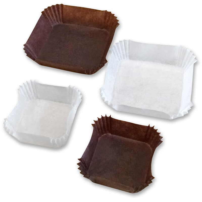 Levgo Smartboats™ Disp. Paper Weighing Boats, Fsc Mix Credit, Brown, Small, 500/PK