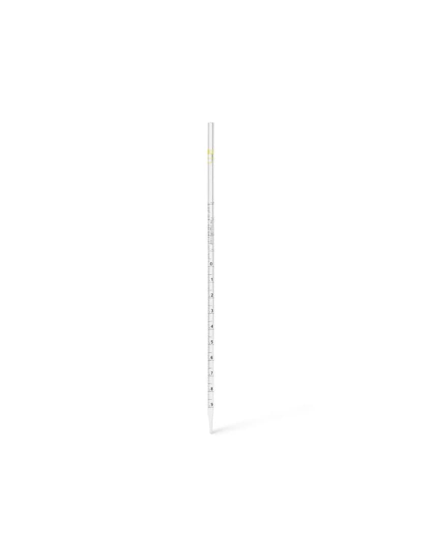 SEROLOGICAL PIPETTES, DISPOSABLE, STERILE, 10 ML, RED STRIPE
