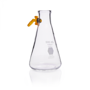 Graduated Filter Flask,Heavy-walled, Detachable Plastic Side Arm,SCALE,1000M