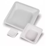 Balance weighing containers or bowls or boats or papers