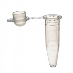 DOME TOP REACT. TUBES .5ML - SNAP CAP BLUE