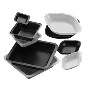 Weigh Boat, black, 100ml, 80 x 80mm