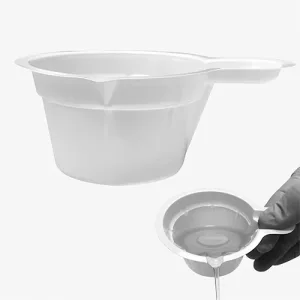 Weigh Boat, white, 40ml, bucket style
