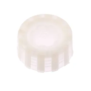 CAP ONLY, Screw Top Micro Tube Cap, Grip Cap With Integrated O-Ring, Clear, Non-sterile