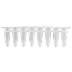 0.2mL PCR Strips, separate flat caps